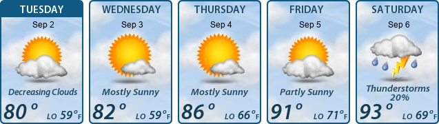5-Day Forecast