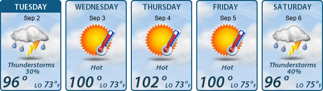 5-Day Forecast