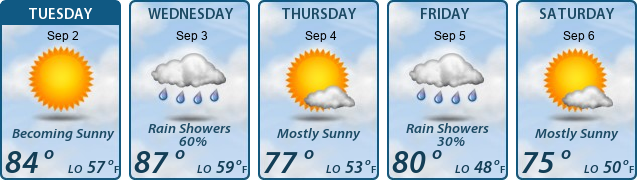 5-Day Forecast