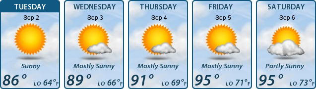 5-Day Forecast