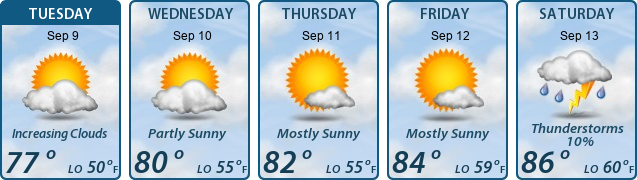 5-Day Forecast